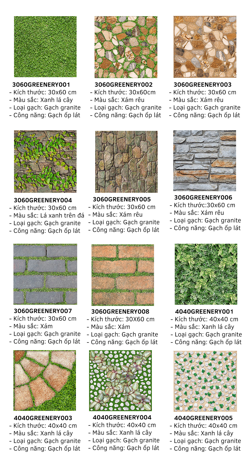 bộ sưu tập greenwry